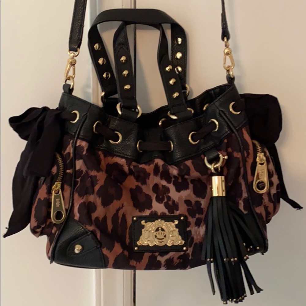 Juicy Couture Cheetah print purse